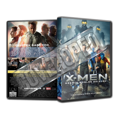 Xmen Geçmiş Günler Gelecek 2014 Türkçe Dvd Cover Tasarımı